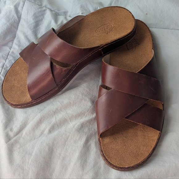 NWT Chaco Wayfarer Slide Sandals Toffee New Never Worn - Picture 4 of 4